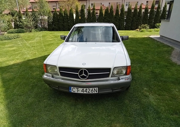 Mercedes-Benz Klasa S cena 185000 przebieg: 71064, rok produkcji 1986 z Toruń małe 667